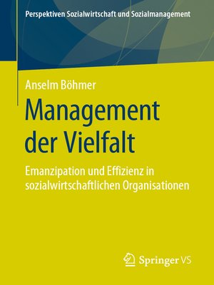 cover image of Management der Vielfalt